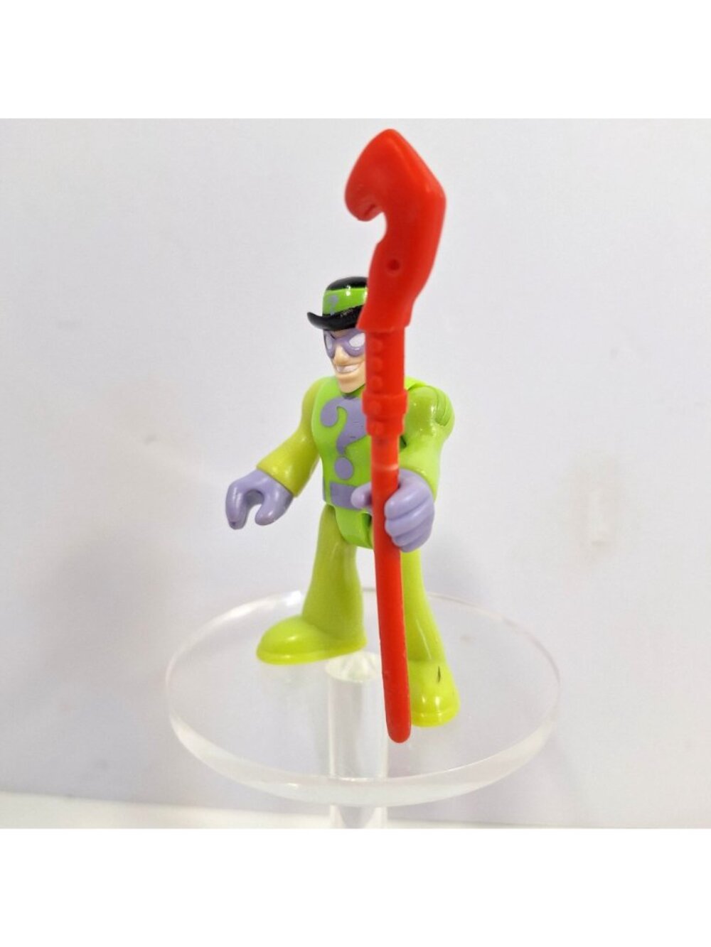 Imaginext Riddler Red Staff DC Super Friends Figure - Picture 5 of 11